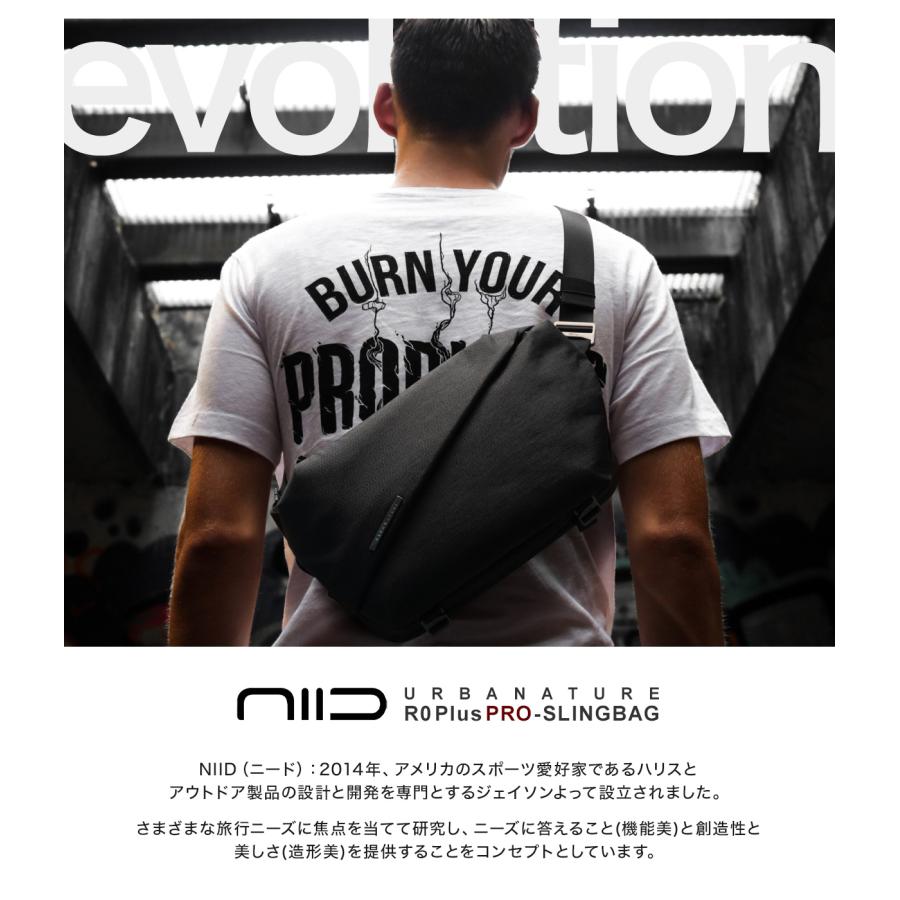 ニード ボディバッグ メンズ レディース R0 PLUS PRO NIID URBANATURE