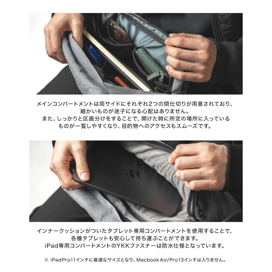ニード ボディバッグ メンズ レディース R0 PLUS PRO NIID URBANATURE 10.5インチ スリングバッグ チェストバッグ ショルダーバッグ 撥水 大容量 1年保証の画像