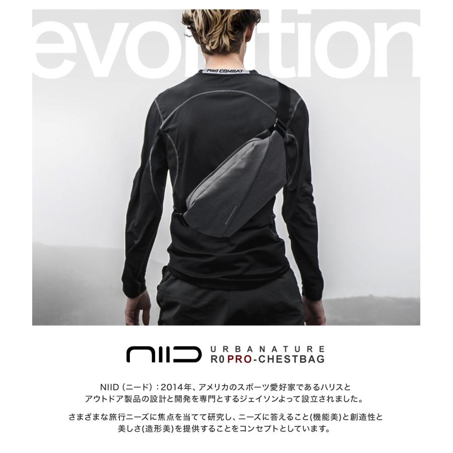 ニード ボディバッグ メンズ レディース R0 PRO NIID URBANATURE