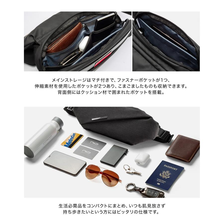 【新品・未使用】NIID ニード R0 chest ボディバッグ ニード ボディバッグ メンズ レディース R0 NIID URBANATURE チェスト
