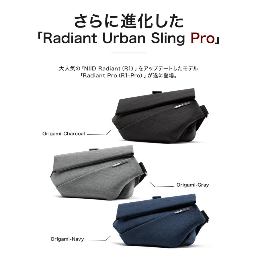 ニード ボディバッグ メンズ レディース R1 PRO NIID URBANATURE 11