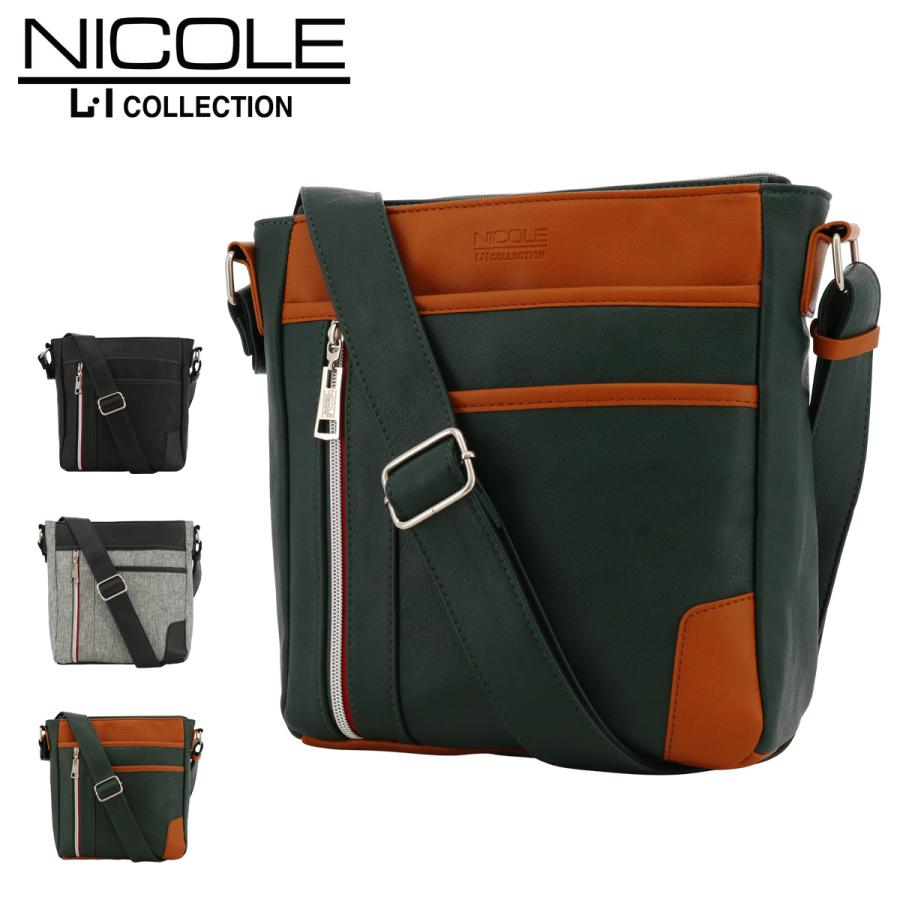 ニコル ショルダーバッグ メンズ NIL263 オデッセイ NICOLE ビジカジ 斜め掛け ワンマイルバッグ
