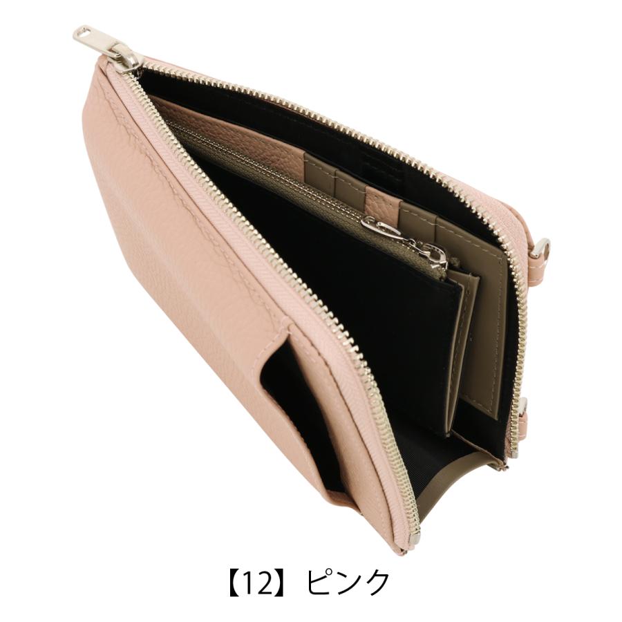 Parri's　イタリア製　パイソン　ウォレットショルダー　アウトレット PRAIRIE 1957 プレリー スマホショルダー 本革 お財布ショルダー