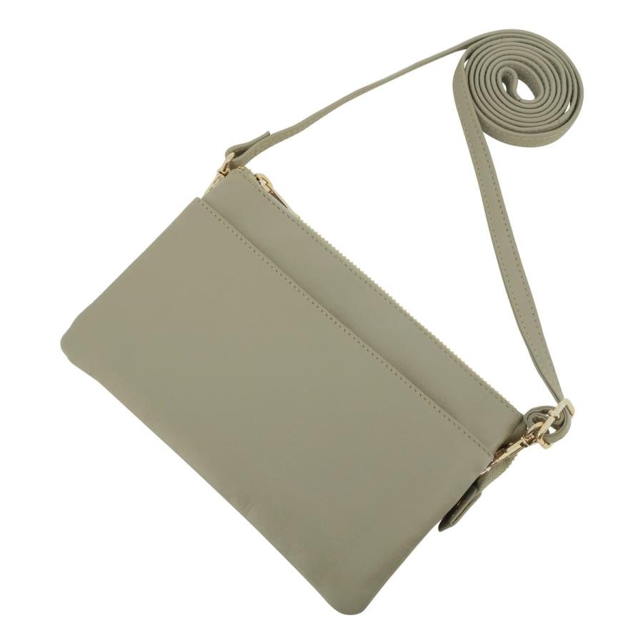 le prairies（ルプレリー） ギンザ ショルダーバッグ 牛革 お財布