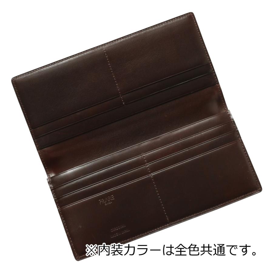 プレリー ギンザ 長財布 かぶせ 本革 NP49038 日本製 ナチュラルコードバン PRAIRIE GINZA レザー 馬革の画像
