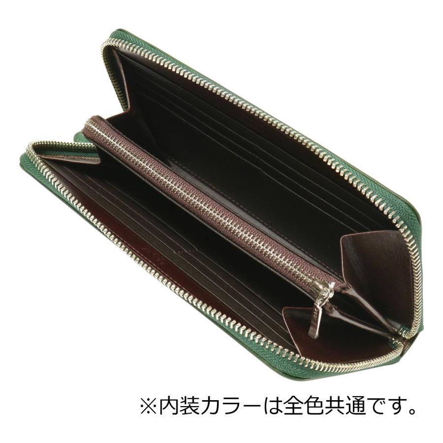 プレリー ギンザ 長財布 本革 NP49140 日本製 ナチュラルコードバン PRAIRIE GINZA ラウンドファスナー レザー 馬革の画像