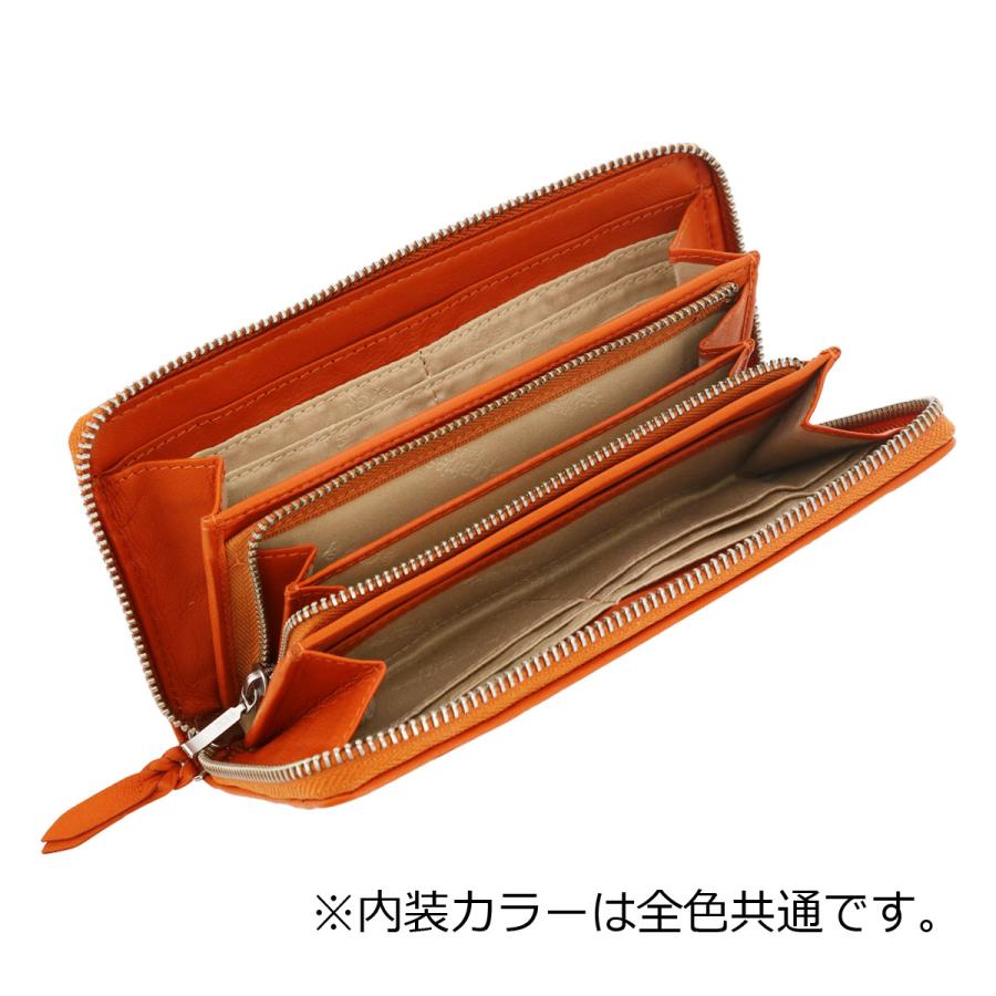 le prairies（ルプレリー） ギンザ 長財布 羊革 ラウンドファスナー 本