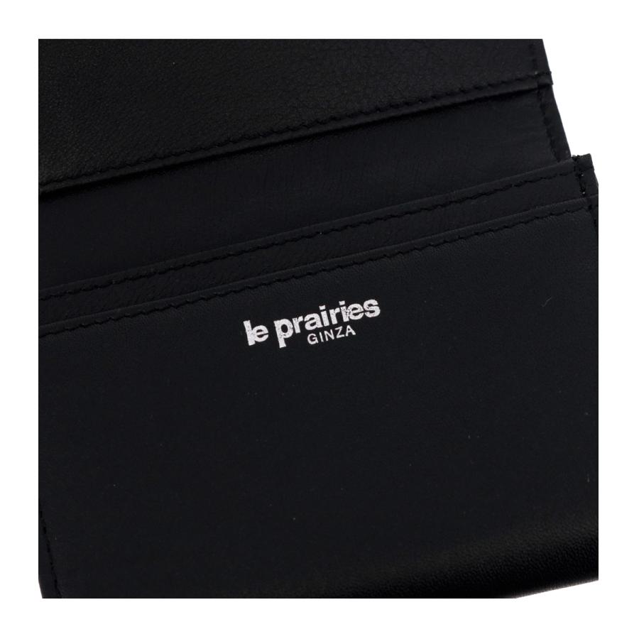 le prairies（ルプレリー） ギンザ 名刺入れ 羊革 本革 レザー 