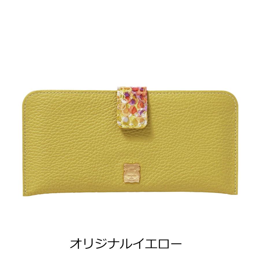 efffy（エフィー） 長財布 友禅染 牛革 日本製 レディース NW1-27