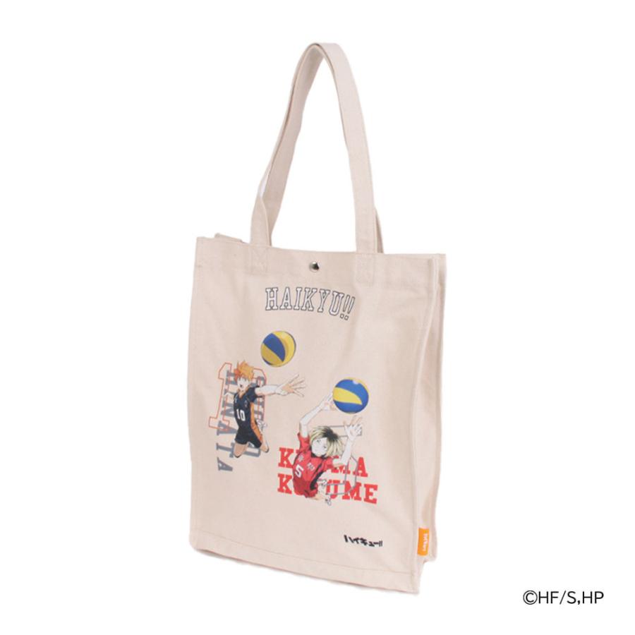 ハイキュー!! トートバッグ キャンバス プリント A4 メンズ レディース