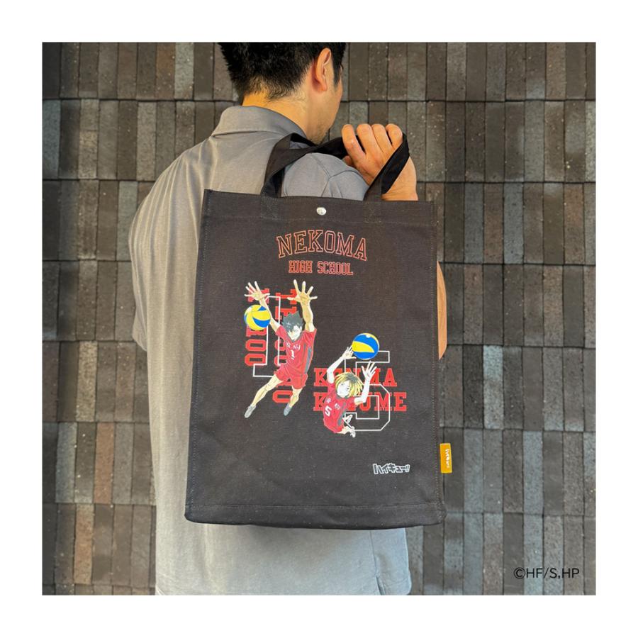 ハイキュー!! トートバッグ キャンバス プリント A4 メンズ