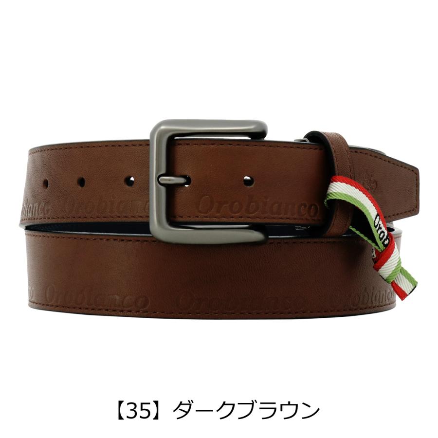 オロビアンコ  ベルト　ブラウン　新品未使用 33mm幅 ドレス＆カジュアルベルト （BROWN） -オロビアンコ(Orobianco