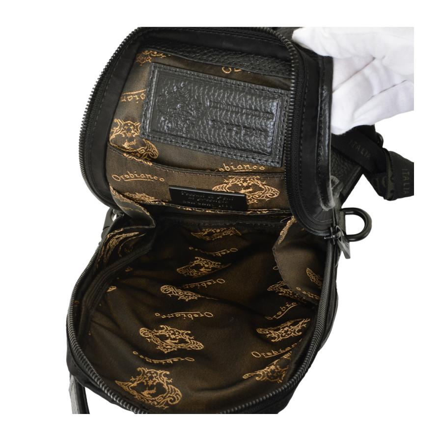 Orobianco（オロビアンコ） ボディバッグ BLACK-LINE メンズ 601101