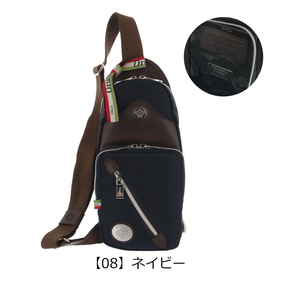 【未使用】オロビアンコ ボディバッグ イブリデロ 牛革 ワンショルダー イタリア Orobianco（オロビアンコ） ボディバッグ イブリデロ 731101 Orobianco