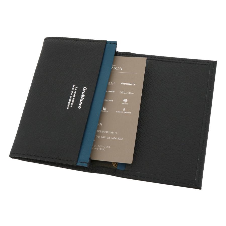 Orobianco オロビアンコ 名刺入れ 本革 メンズ ポインテッド ORS