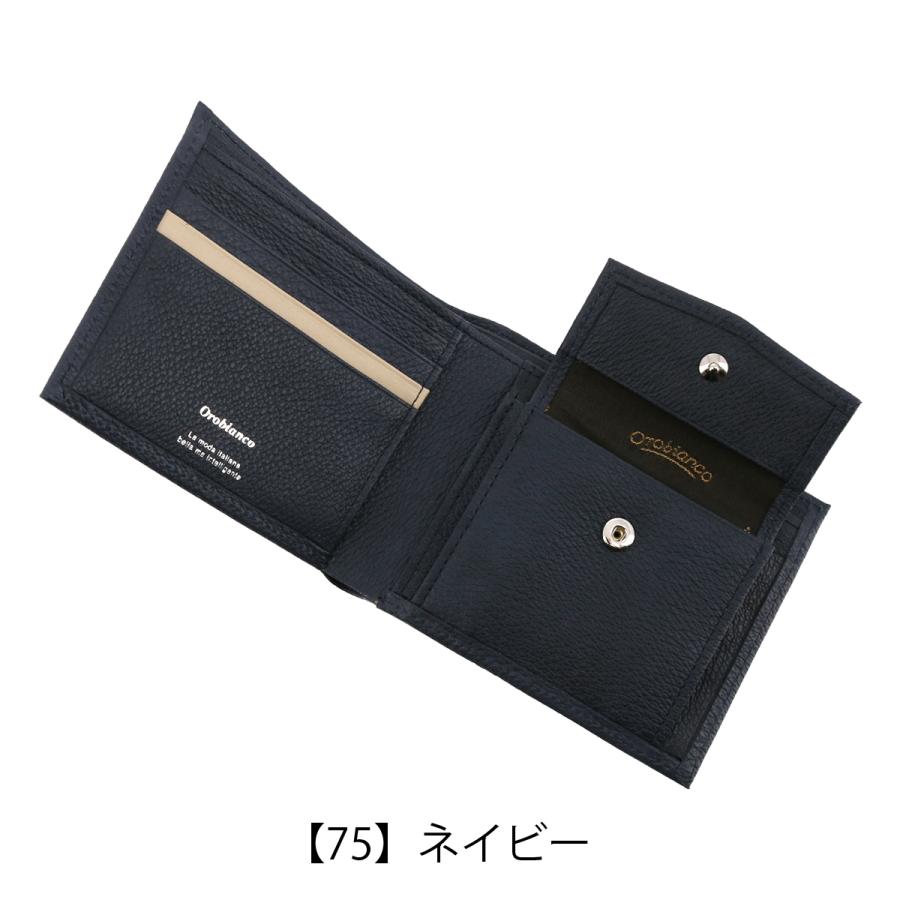 Orobianco（オロビアンコ） 二つ折り財布 本革 ポインテッド ORS