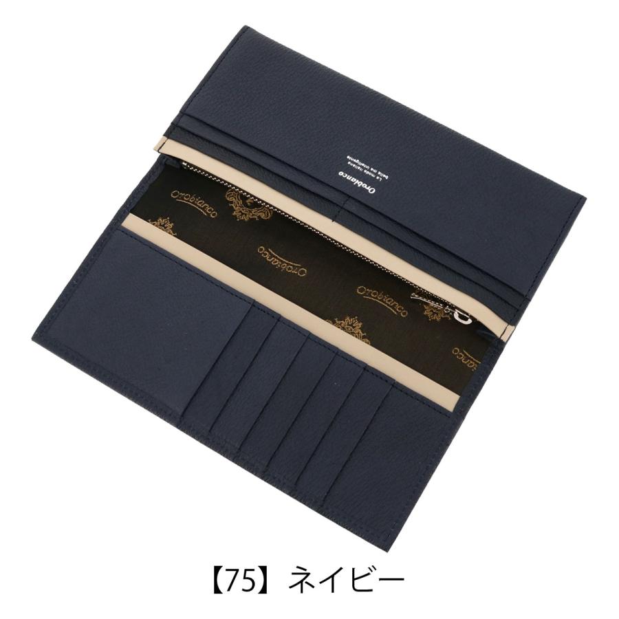 【Orobianco】オロビアンコ 長財布 イタリア製 Orobianco（オロビアンコ） 長財布 かぶせ 本革 ポインテッド ORS