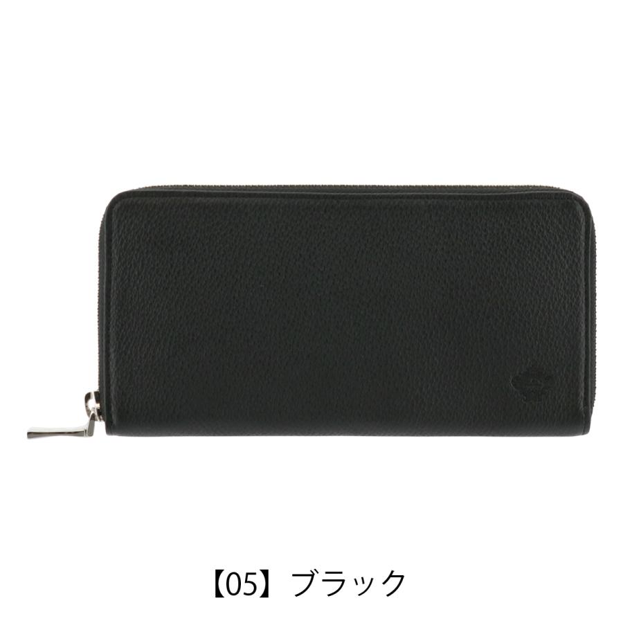 Orobianco（オロビアンコ） 長財布 ラウンドファスナー 本革 ポイン