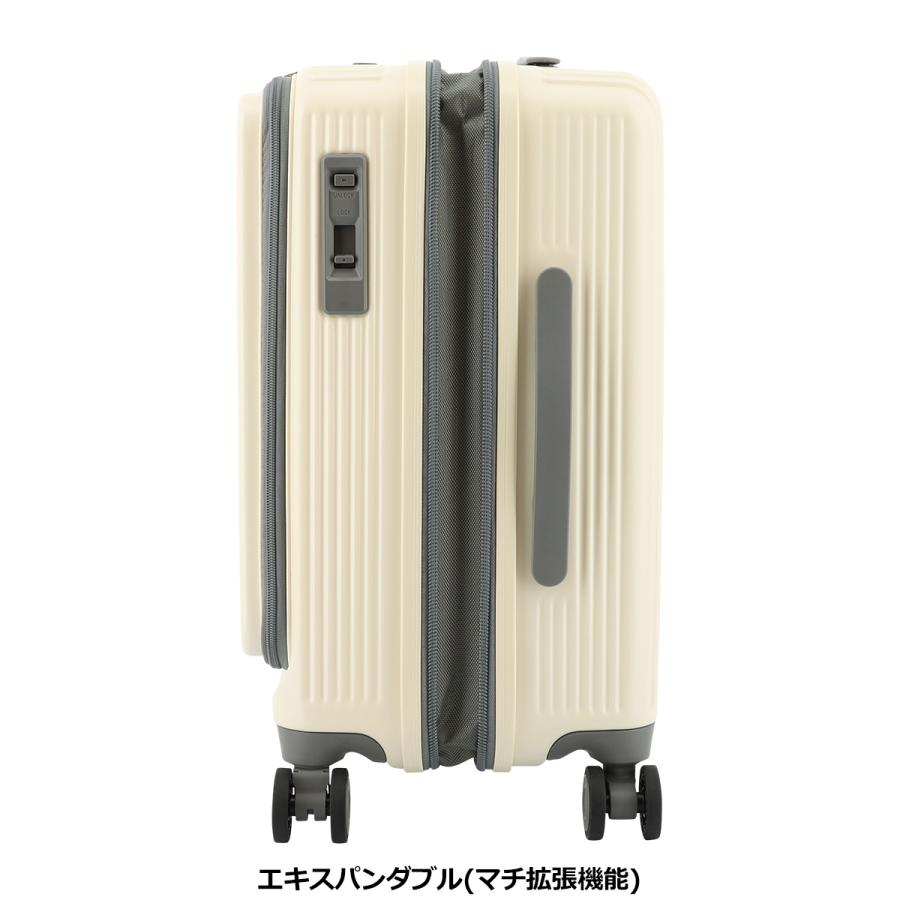 値下げoltimo オルティモ キャリーケース フロントオープン 38Lブラック オルティモ スーツケース 38(44)L 48.5cm 3.4kgOT-0875-49 Oltimo