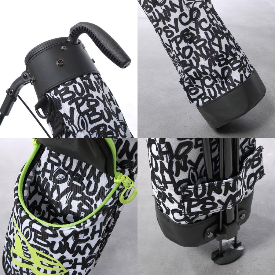 NEWERA × PSYCHO BUNNY　セルフスタンドバッグ2分割47インチ Amazon.co.jp: PsychoBunny サイコバニー New EraコラボGOLF