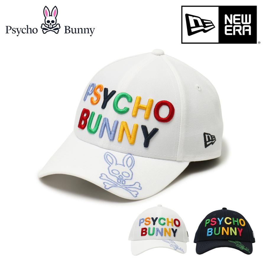 Psycho Bunny（サイコバニー） ゴルフ キャップ ニューエラ NEW ERA