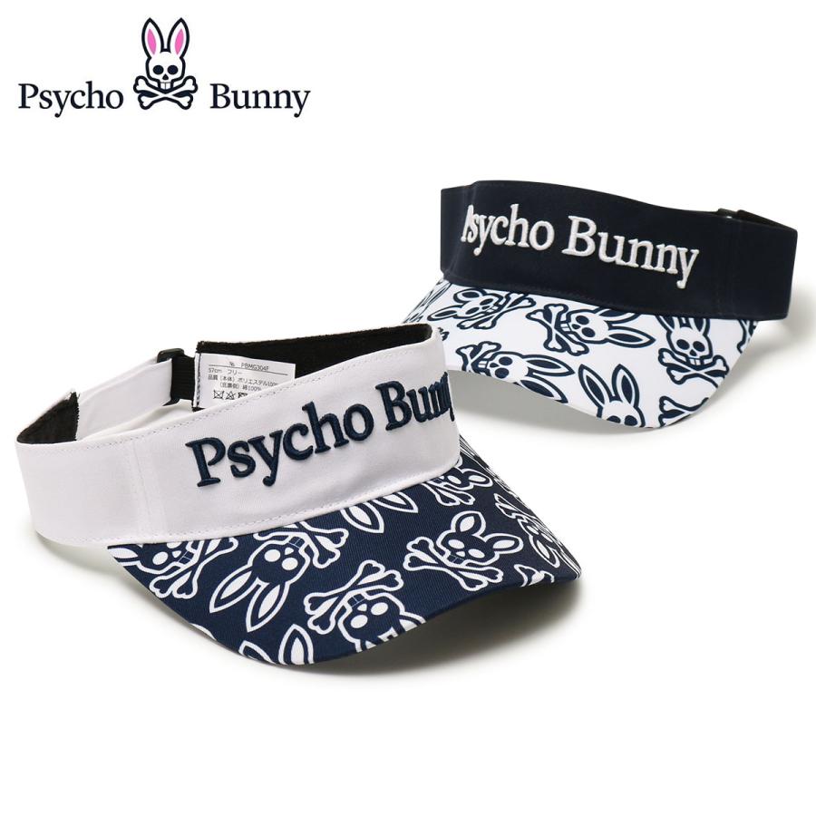 Psycho Bunny サイコバニー ゴルフ サンバイザー 帽子 メンズ Psycho Bunny サイコバニー ゴルフ サンバイザー 帽子 メンズ