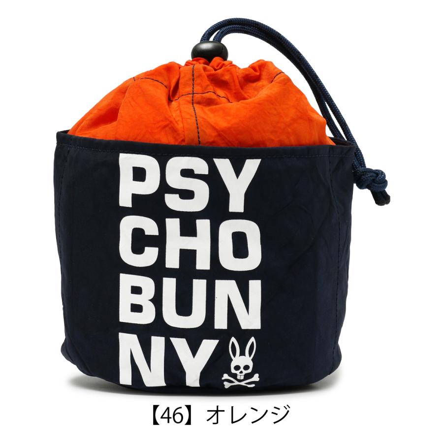 サイコバニー　Psycho Bunny マルチ 定価42,000円 Psycho Bunny（サイコバニー） ゴルフ 巾着バッグ ドローコード マルチ