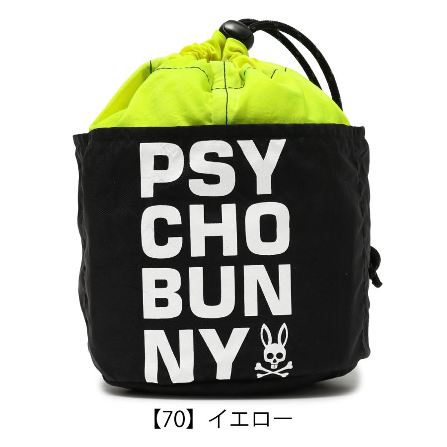 Psycho Bunny（サイコバニー） ゴルフ 巾着バッグ ドローコード マルチ