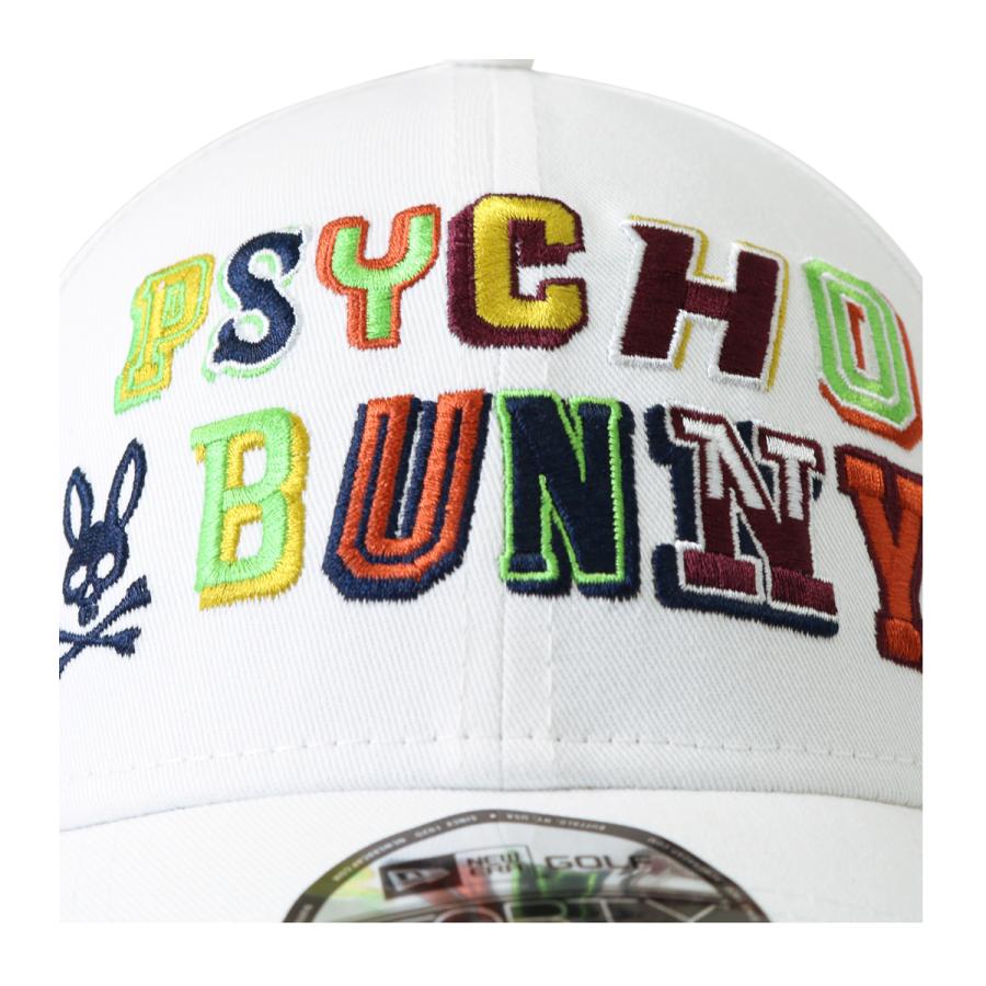 Psycho Bunny（サイコバニー） ゴルフ キャップ ニューエラコラボ