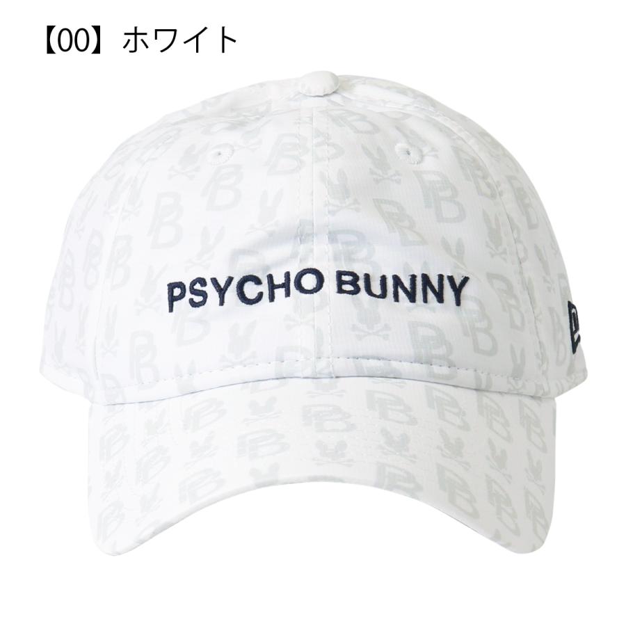 サイコバニー ゴルフ キャップ ニューエラコラボ メンズ レディース PBMG404F Psycho Bunny GOLF NEW ERA サイズ調整可 帽子 ゴルフウェア｜sacsbar｜14