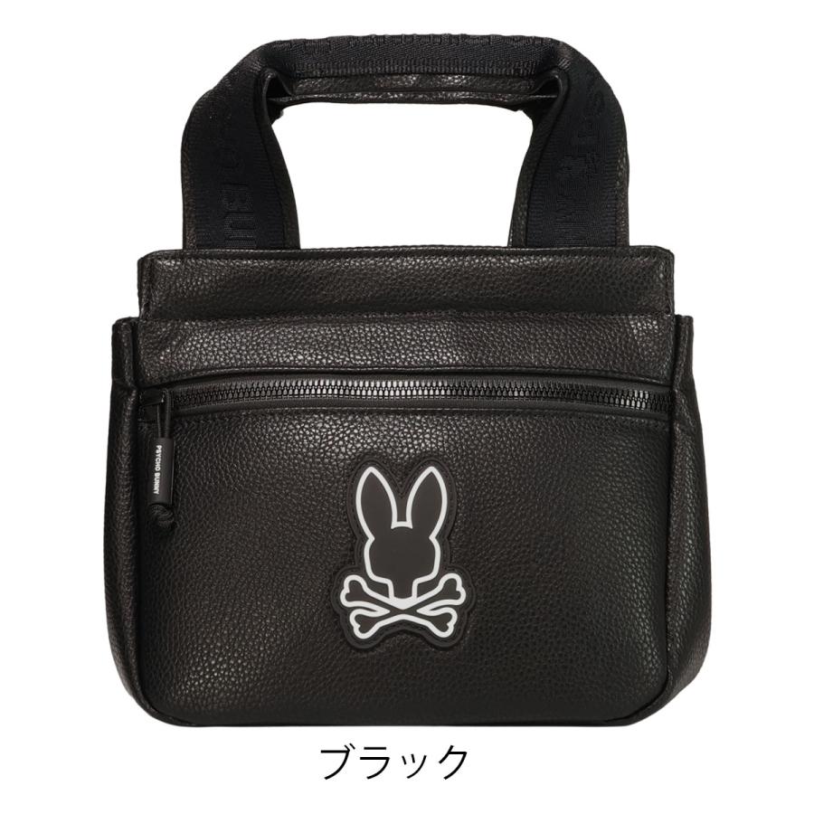 PSYCHO BUNNY　ラウンドバック　ブラック Psycho Bunny（サイコバニー） ゴルフ ラウンドバッグ MONOTONE