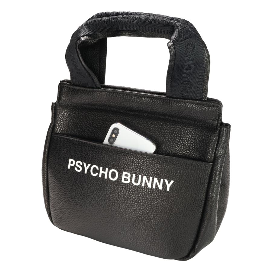 未使用2点セットPsycho Bunny ゴルフ カートバッグ ラウンドトート Psycho Bunny（サイコバニー） ゴルフ ラウンドバッグ MONOTONE