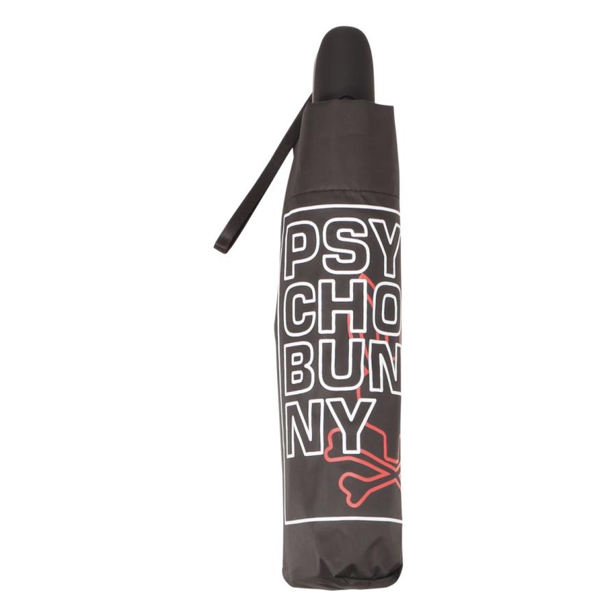Psycho Bunny（サイコバニー） ゴルフ 折り畳み傘 パラソル メンズ