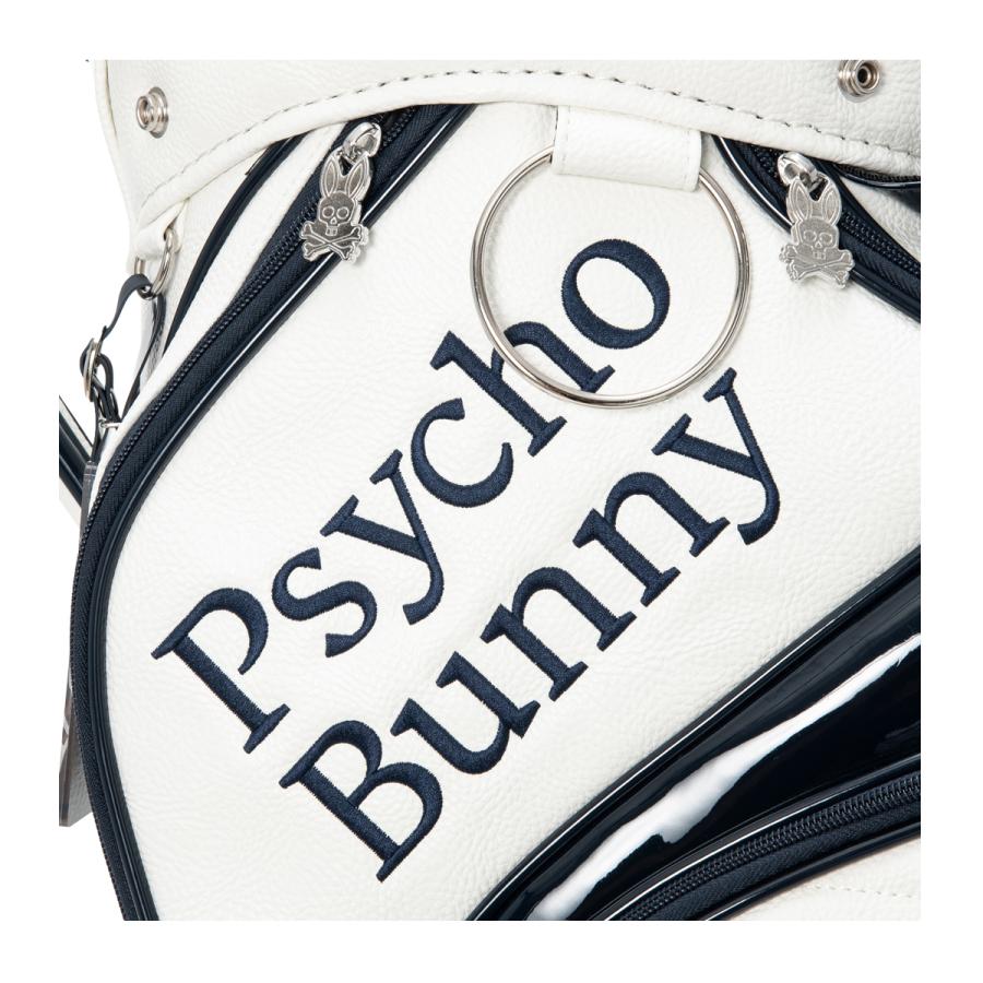 Psycho Bunny（サイコバニー） ゴルフ キャディバッグ 9.0型 5分割 約