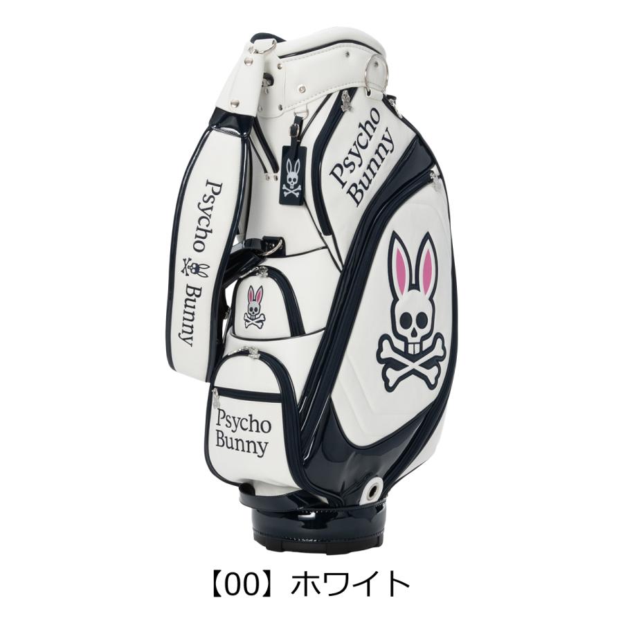 Psycho Bunny（サイコバニー） ゴルフ キャディバッグ 9.0型 5分割 約