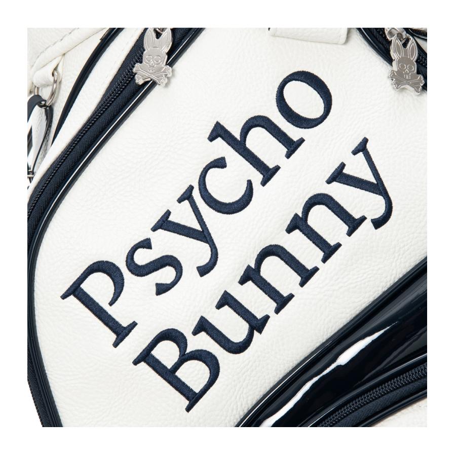 Psycho Bunny（サイコバニー） ゴルフ キャディバッグ 9.0型 5分割 約