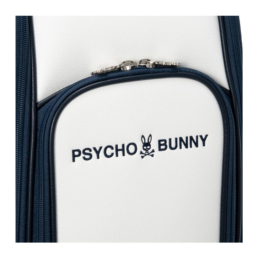 Psycho Bunny（サイコバニー） ゴルフ キャディバッグ 9.0型 5分割 約