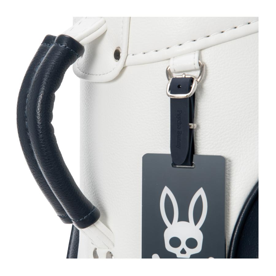 Psycho Bunny（サイコバニー） ゴルフ キャディバッグ 9.0型 5分割 約