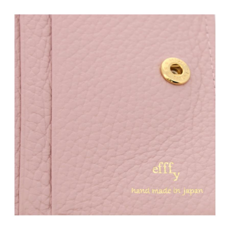 【AI 】Efilose（エフィーローズ）財布 efffy（エフィー） 二つ折り財布 レディース 日本製 PD3-055 efffy｜本