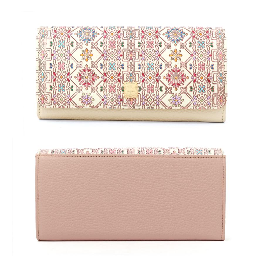 efffy（エフィー） 長財布 レディース 友禅文庫 PD3-13 efffy | 牛革