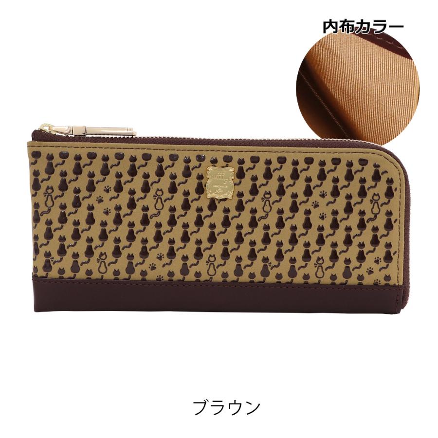 【新品未使用】efffyエフィーレディース長財布L字型　サックスバー　トッカ efffy（エフィー） 長財布 L字ファスナー 日本製 レディース エフィー
