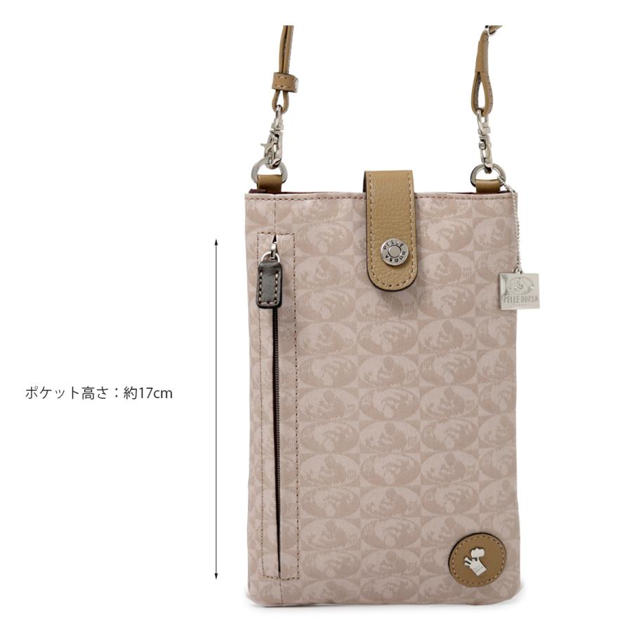PELLE BORSA（ペレボルサ） スマホショルダー 撥水 レディース 204306
