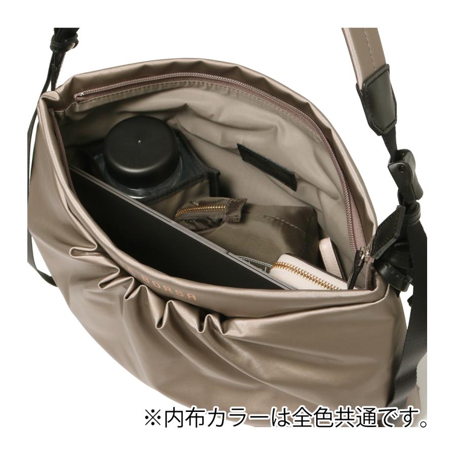 ペレボルサ ショルダーバッグ A4 レディース 4675 日本製 チアーズ PELLE BORSA 撥水 抗菌 防臭 保冷 通勤 アウトドアの画像