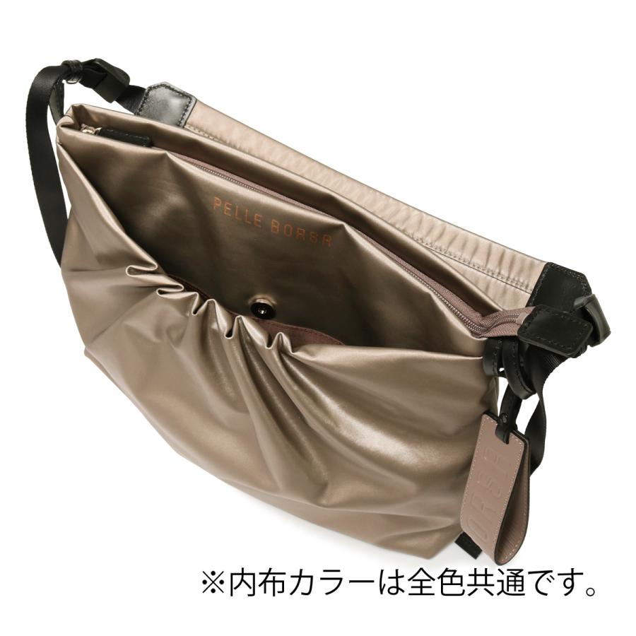 ペレボルサ ショルダーバッグ A4 レディース 4675 日本製 チアーズ PELLE BORSA 撥水 抗菌 防臭 保冷 通勤 アウトドアの画像