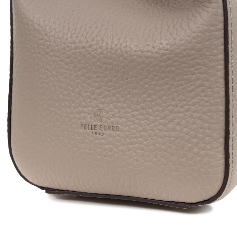 ペレボルサ ショルダーバッグ 2WAY 本革 レネット レディース 4711 PELLE BORSA ハンドバッグ 牛革 シンプル 大人 婦人 フォーマル お呼ばれの画像