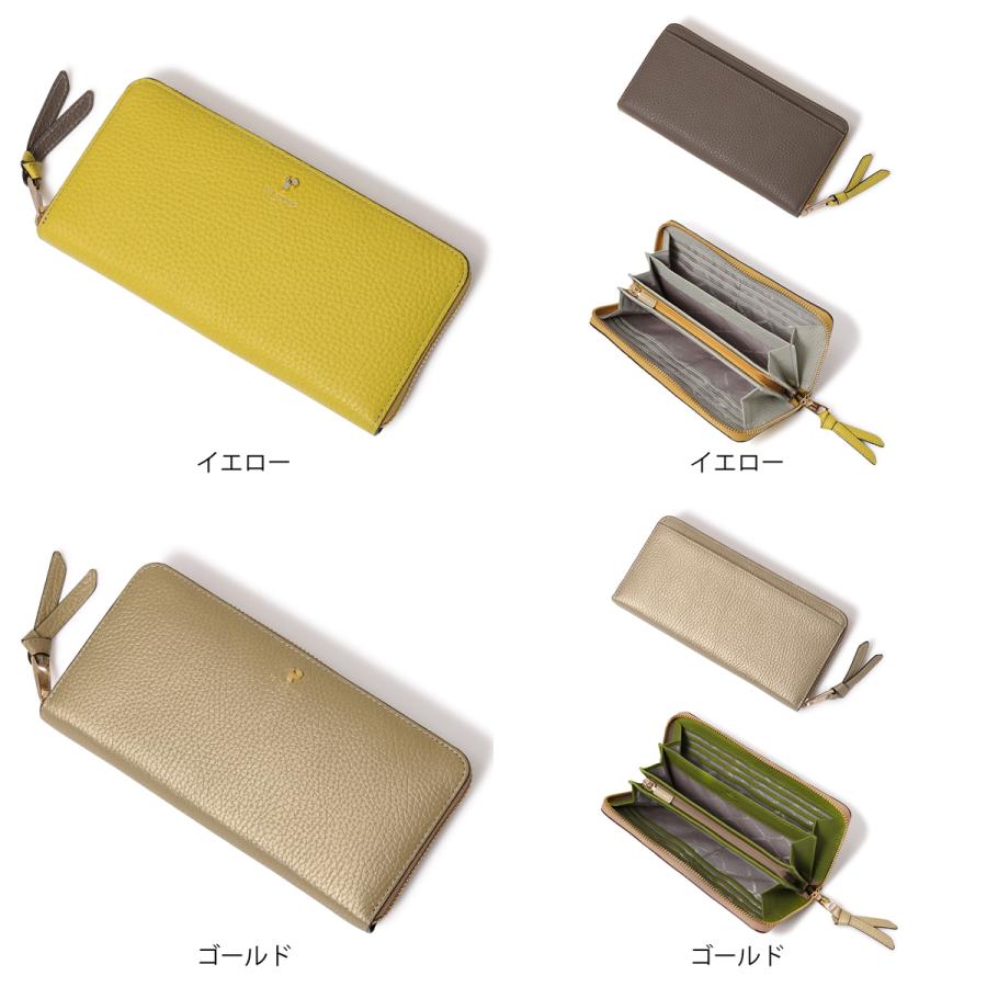 PELLE BORSA（ペレボルサ） 長財布 ラウンドファスナー 本革 レネット