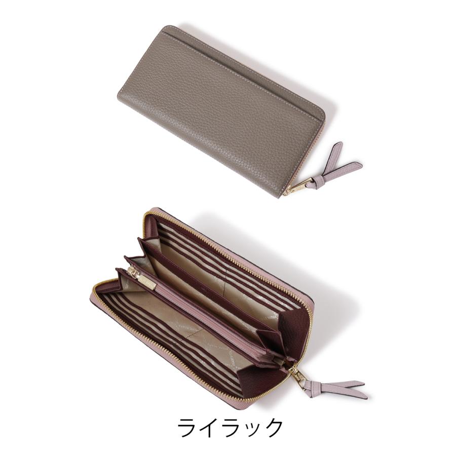 PELLE BORSA（ペレボルサ） 長財布 ラウンドファスナー 本革 レネット