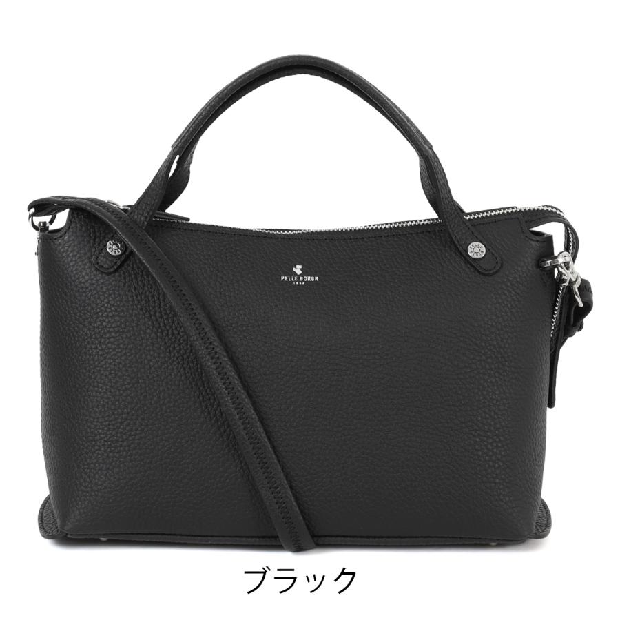 ペレボルサ トートバッグ 2WAY レディース 日本製 4775 レネット PELLE BORSA ショルダーバッグ ミニトート 本革 冠婚葬祭 フォーマル 結婚式の画像