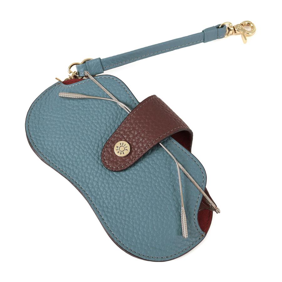 PELLE BORSA（ペレボルサ） メガネケース 本革 レザー 牛革 メンズ