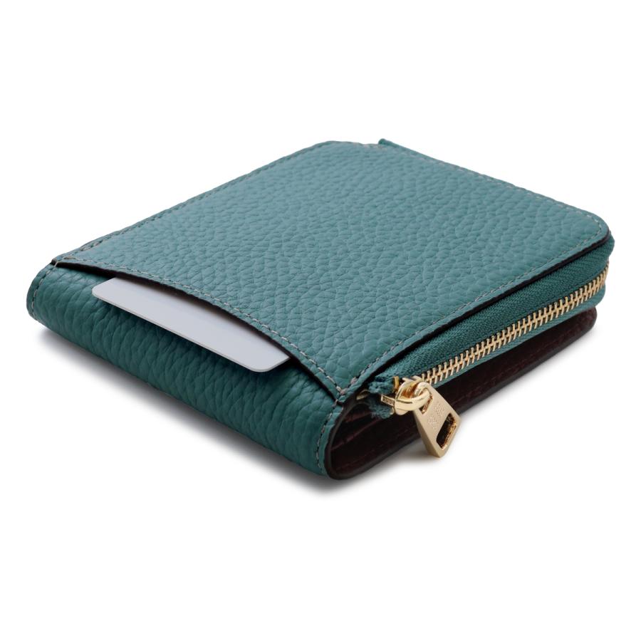 PELLE BORSA（ペレボルサ） 財布 二つ折り 本革 薄型 薄い レディース